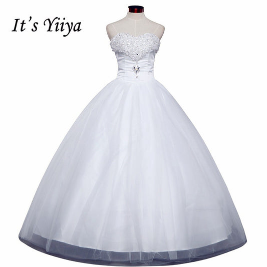 Free shipping 2015 new white cheap wedding dress princess wedding dresses fashion wedding gown Vestidos De Novia HS238