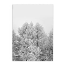 Load image into Gallery viewer, Nordic Style Pine Forest Canvas Art Print Painting Poster, Landscape Wall Pictures for Home Decoration, Wall Decor S17002
