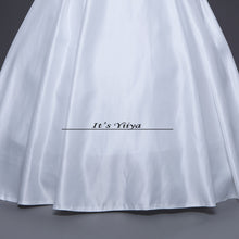 Load image into Gallery viewer, Free shipping 2017 New Ruffles Wedding Dresses Strapless Bow Waist Cheap Bride Frocks Ball Gowns Plus size XXN055
