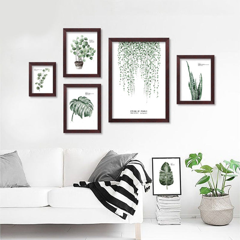 Art Nordic Decoration Wall Pictures For Living Room Cuadros Green Posters Wall Art Canvas Painting Posters And Prints UnFramed