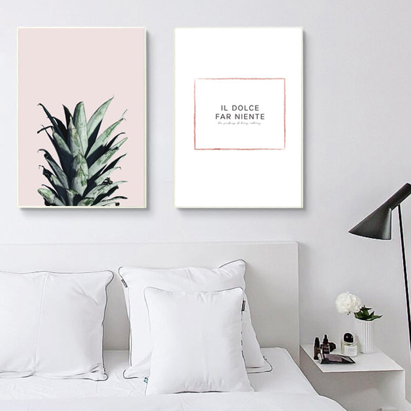 Pineapple Paintings Posters And Prints Wall Art Canvas Painting Wall Pictures For Living Room Nordic Decoration No Poster Frame