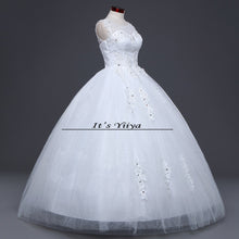 Load image into Gallery viewer, Free Shipping 2016 new White Wedding Dresses Princess design fashion lace sex Vestidos De Novia Quality Wedding Frocks Y21
