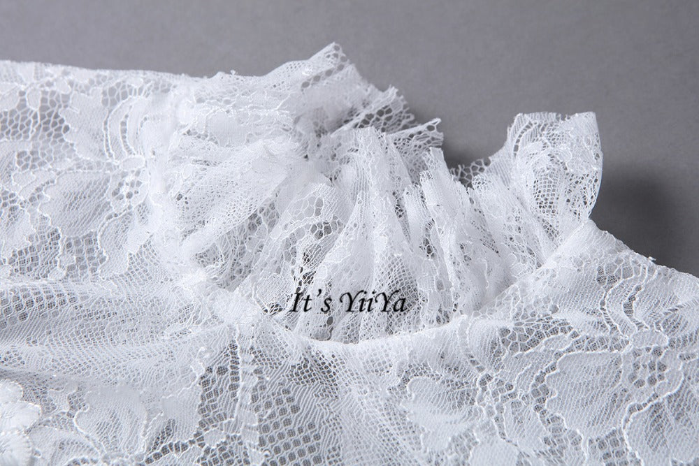 Free Shipping High neck Vestidos De Novia Off white dress Bridal Ball gowns Long sleeve Frocks Elegant Wedding dresses IY030