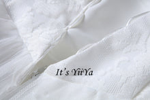 Load image into Gallery viewer, Free Shipping Vestidos De Novia Off white Bridal dress Sweatheart Bridal Ball gowns Sleeveless Frocks Lace Wedding dresses IY028

