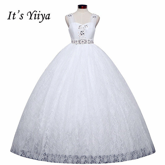 Pregnancy wedding dresses white plus size lace wedding frocks cheap Vestidos De Novia wedding gowns frock Bridal dress HS151