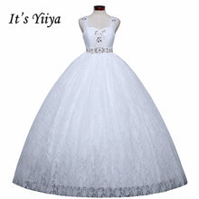 Load image into Gallery viewer, Pregnancy wedding dresses white plus size lace wedding frocks cheap Vestidos De Novia wedding gowns frock Bridal dress HS151
