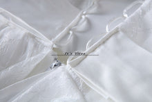 Load image into Gallery viewer, Pregnancy wedding dresses white plus size lace wedding frocks cheap Vestidos De Novia wedding gowns frock Bridal dress HS151
