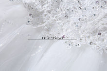 Load image into Gallery viewer, HOT Free shipping  2015 latest chiffon designer wedding dress princess sweet bridal veil wedding grown Vestidos De Novia HS029
