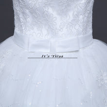 Load image into Gallery viewer, Free shipping New 2017 Summer O-neck Lace Simple Wedding Dress Plus size Princess Bride Frocks Vestidos De Novia HS249
