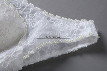 Load image into Gallery viewer, Free shipping New 2017 Summer O-neck Lace Simple Wedding Dress Plus size Princess Bride Frocks Vestidos De Novia HS249
