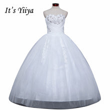 Load image into Gallery viewer, Free shipping wedding dresses white plus size lace dress cheap wedding gowns short sleeves bride dresses Vestidos De Novia HS162
