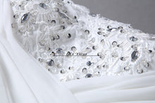 Load image into Gallery viewer, Free shipping wedding dresses white plus size lace dress cheap wedding gowns short sleeves bride dresses Vestidos De Novia HS162
