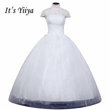 Load image into Gallery viewer, Free shipping new 2015 white princess wedding dress fashion wedding gown high quality wedding dresses Vestidos De Novia HS092
