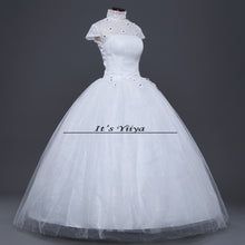 Load image into Gallery viewer, Free shipping new 2015 white princess wedding dress fashion wedding gown high quality wedding dresses Vestidos De Novia HS092
