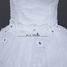 Load image into Gallery viewer, Free shipping new 2015 white princess wedding dress fashion wedding gown high quality wedding dresses Vestidos De Novia HS092
