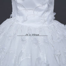 Load image into Gallery viewer, Free shipping New 2017 Summer O-Neck Short Sleeves Wedding Dresses Plus size Princess Bride Gowns Vestidos De Novia HS253
