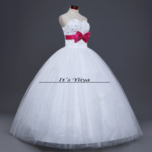 Load image into Gallery viewer, Free shipping 2015 cheap wedding dresses design white wedding gowns fashionable wedding dresses Vestidos De Novia Bridal  HS133
