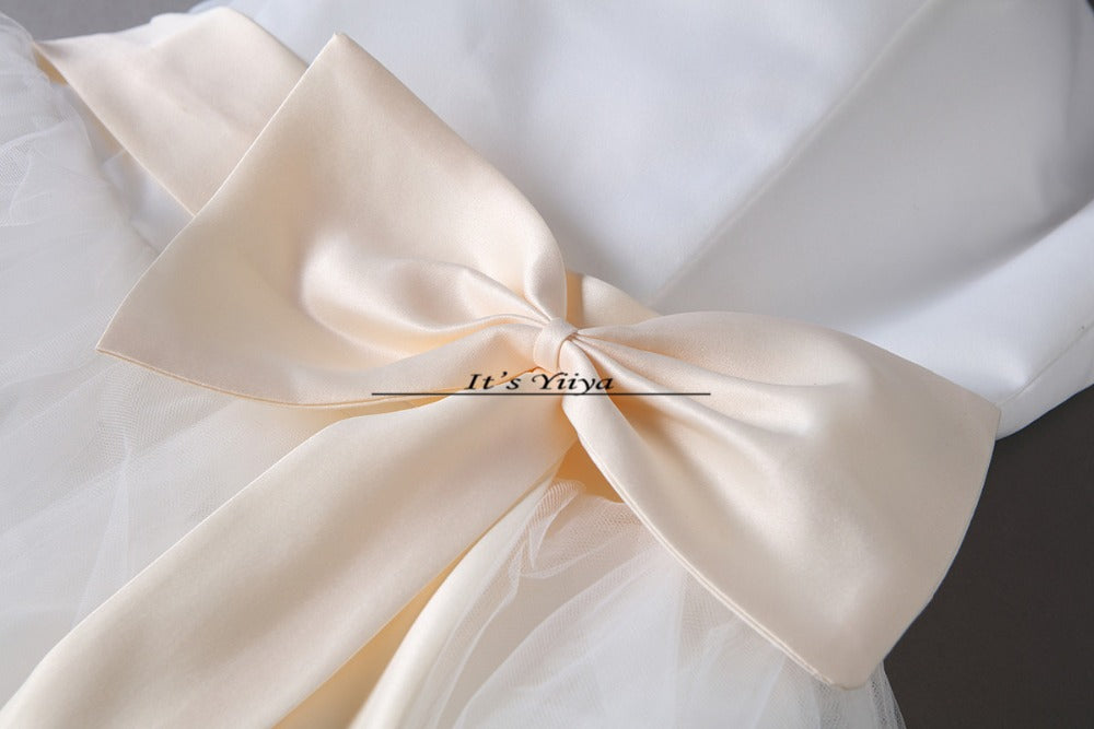 Free Shipping Strapless Cheap Bow Waist Champagne Wedding Dresses Floor Length Bride Gowns Plus Size Vestidos De Novia XXN011
