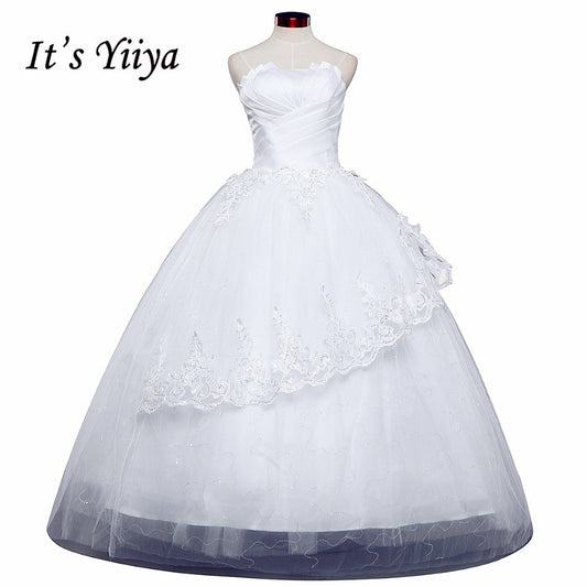 Free shipping 2015 new chiffon wedding dress white cheap price under 50 wedding dresses Bridal gowns Vestidos De Novia HS119