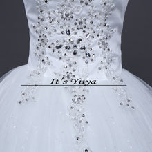 Load image into Gallery viewer, Free shipping New 2016 Wedding Dresses Sexy Lace red White Wedding Ball Gowns Wedding Frocks Wedding Dress Vestidos De Novia H83
