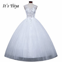 Load image into Gallery viewer, Free shipping New 2016 Wedding Dresses Sexy Lace red White Wedding Ball Gowns Wedding Frocks Wedding Dress Vestidos De Novia H83
