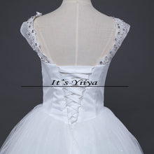 Load image into Gallery viewer, Free shipping New 2016 Wedding Dresses Sexy Lace red White Wedding Ball Gowns Wedding Frocks Wedding Dress Vestidos De Novia H83
