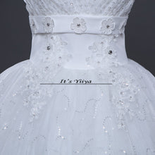 Load image into Gallery viewer, Free shipping white wedding gown cheap wedding dress 2015 new bride wedding dresses fashion Vestidos De Novia Y614
