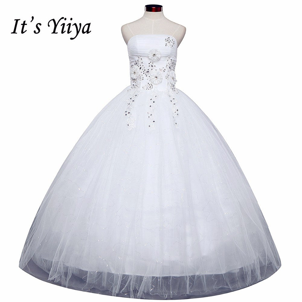 HOT Free shipping new 2015 white princess fashionable lace wedding dress romantic tulle wedding dresses Vestidos De Novia HS111