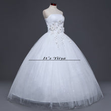 Load image into Gallery viewer, HOT Free shipping new 2015 white princess fashionable lace wedding dress romantic tulle wedding dresses Vestidos De Novia HS111
