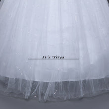 Load image into Gallery viewer, HOT Free shipping new 2015 white princess fashionable lace wedding dress romantic tulle wedding dresses Vestidos De Novia HS111
