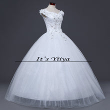 Load image into Gallery viewer, Free shipping New 2016 Wedding Dresses Sexy Lace White Wedding Ball Gowns Wedding Frocks Wedding Dress Vestidos De Novia H82
