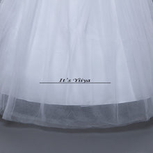 Load image into Gallery viewer, Free shipping 2015 new fashionable lace up cheap Vestidos De Novia white princess wedding dresses remantic wedding gown Y306
