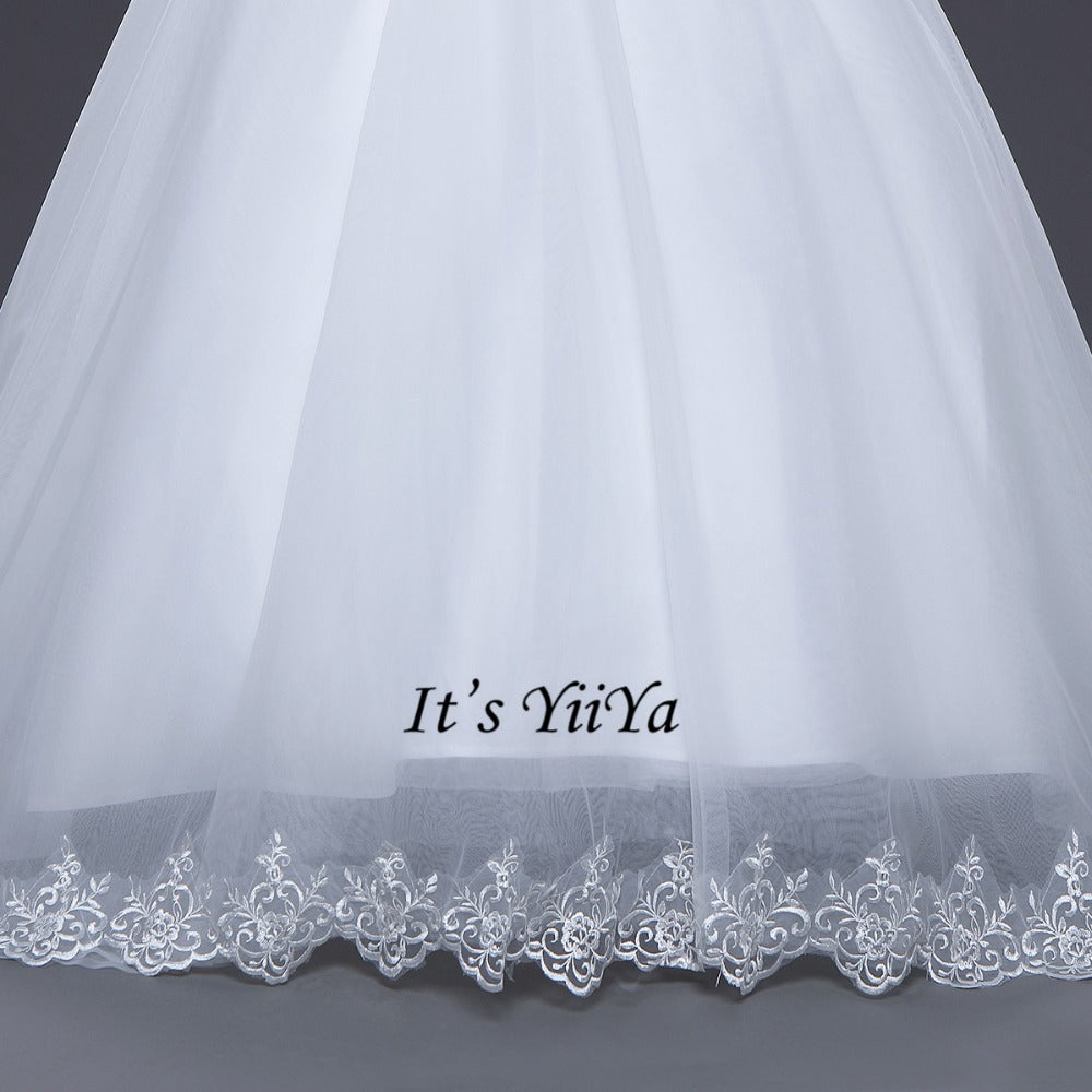 2017 Free shipping New Arrival Sleeveless Wedding Dresses Long Train Gowns Frocks dress Strapless Vestidos De Novia IY018