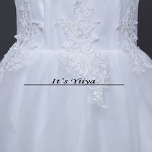 Load image into Gallery viewer, Free shipping 2016 new quality white Boat Neck Mermaid Trailing Vestidos De Novia Train Wedding Gowns Lace up Bride Frocks D95
