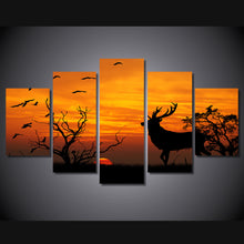 Load image into Gallery viewer, HD Printed fantasy sunset Group Painting on canvas room decoration print poster picture canvas framed Free shipping/ny-963
