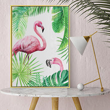Load image into Gallery viewer, Wall Art Canvas Painting Flamingo Painting Pineapple Cuadros Decoracion Wall Pictures For Living Room Nordic No Poster Frame
