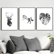 Load image into Gallery viewer, Art Print Posters And Prints Cuadros Wall Pictures For Living Room Grey Beach Wall Art Canvas Painting Nordic Poster Unframed
