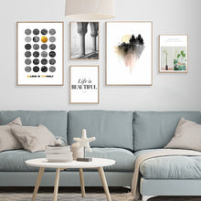 Load image into Gallery viewer, Wall Pictures Art Print Poster Wall Art Canvas Painting Grey Beauty Posters And Prints Nordic Decoration Cuadros Poster Unframed
