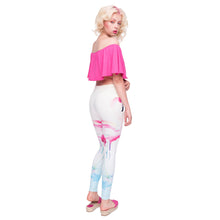 Load image into Gallery viewer, Women Legging Watercolor  Flamingos Printing Leggings Fashion Elegant
