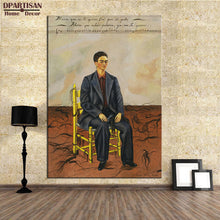 Load image into Gallery viewer, DPARTISAN Naive Art Original Self Portrait with Cropped Hair, 1940 GICLEE  poster print on canvas wall painting no frame arts
