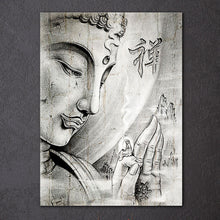 Load image into Gallery viewer, HD printed 1 Piece Canvas Art Buddha painting Posters and Prints Wall Pictures for Living Room Home Decor Free Shipping NY-7150C
