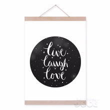 Load image into Gallery viewer, Live Laugh Love Quote Canvas Art Print Poster, Wall Pictures For Home Decoration, Giclee Print Wall Decor S013
