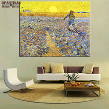 Load image into Gallery viewer, DPARTISAN VINCENT VAN GOGH The Sower c1888  print CANVAS WALL ART PRINT ON CANVAS OIL PAINTING no frame wall pictures home decor
