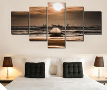 Load image into Gallery viewer, HD Printed Beach waves Painting Canvas Print room decor print poster picture canvas Free shipping/ny-4114
