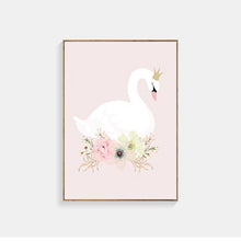 Load image into Gallery viewer, Posters And Prints Nordic Poster Canvas Art Wall Pictures For Living Room Swan Poster Wall Art Canvas Painting Unframed
