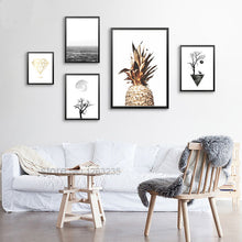 Load image into Gallery viewer, Dead Tree Moon Elk Canvas Pictures For Living Room Posters And Prints Cuadros Wall Art Canvas Painting Nordic Poster UnFramed
