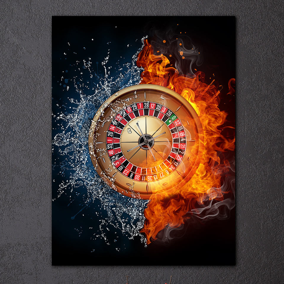 1 Piece Canvas Art Shutterstock Fantasy Roulette Poster HD Printed Wall Art Home Decor Canvas Painting Picture Prints NY-6606C