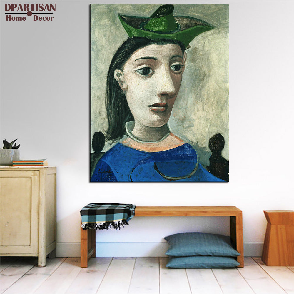 DPARTISAN Cubism Art  Estate Signed  Numbered children names P4 Giclee wall Art Abstract Canvas Prints No frame wall painting