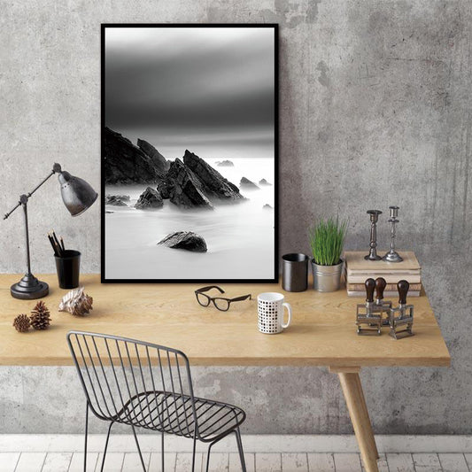 Nordic Abstract Mountain Natural Cloudy Wall Pictures Art Decoration Pictures Scandinavian Canvas Painting Prints No Frame