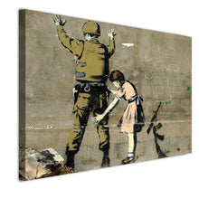 Load image into Gallery viewer, HD Printed 1 piece Canvas Painting Banks Street Graffiti Painting Room Decoration Free Shipping NY-7065C

